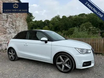 Used Audi A1 Sport 116 HP (85 kW) 2015 White Hatchback