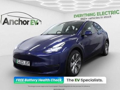 Used Tesla Model Y Long Range AWD 282 kW (384 HP) 2023 Blue SUV