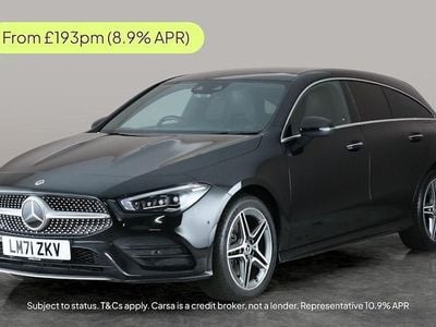 Black Used 2021 Mercedes CLA250e Shooting Brake AMG Line Premium Plus Estate | £16,928 (Fair price)
