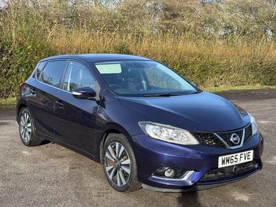 Used Nissan Pulsar Tekna 2016 Blue Hatchback