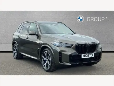 Nowe BMW X5 M Sport 490 KM (360 kW) 2026 Zielony SUV