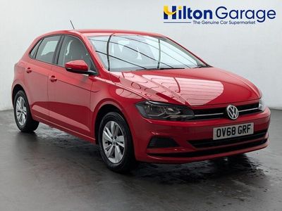 Used VW Polo SE 95 HP (69 kW) 2018 Red Hatchback