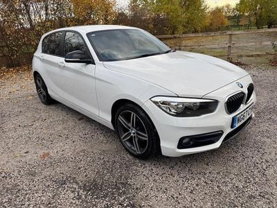 White Used 2018 BMW 116 Sport Line Hatchback | £7,490 (Fair price)