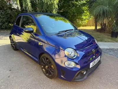 Used Abarth 595 Turismo 165 HP (121 kW) 2018 Blue Cabriolet