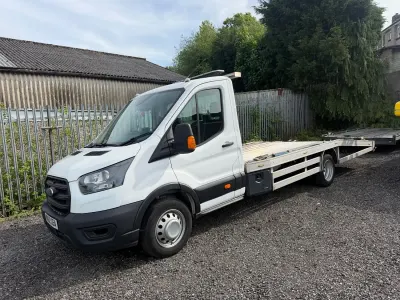 Used Ford Transit 130 HP (95 kW) 2022 White Cabriolet