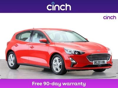 Red Used 2020 Ford Focus Zetec Hatchback | £10,599 (Good price)