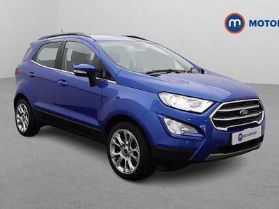Blue Used 2022 Ford Ecosport Titanium SUV | £11,549 (Fair price)