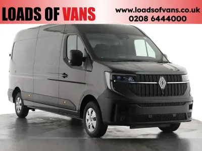 New Renault Master 2026 Black MPV