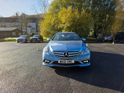 Used Mercedes E220 Sport Edition 2011 Blue Cabriolet
