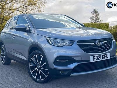 Used Vauxhall Grandland X Elite 130 HP (95 kW) 2021 Grey SUV