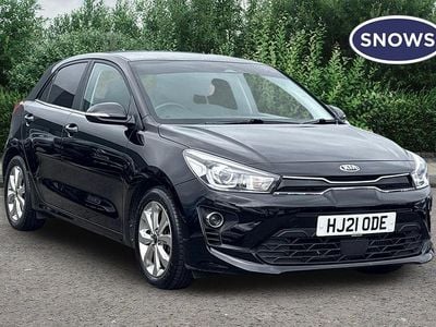 Używany Kia Rio 120 KM (88 kW) 2021 Czarny Hatchback