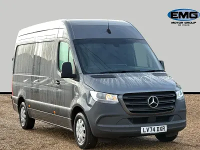 Używany Mercedes Sprinter Premium 150 KM (110 kW) 2024 Szary Van