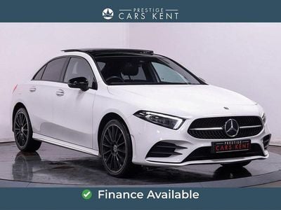 White Used 2022 Mercedes A250 AMG Line Premium Plus Sedan | £23,700 (Fair price)