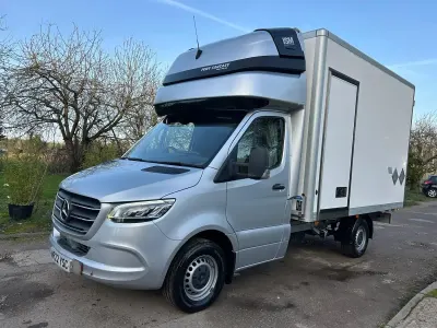 Used Mercedes Sprinter Progressive 170 HP (125 kW) 2022 Silver Van