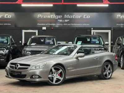 Used Mercedes SL350 2008 Silver Cabriolet
