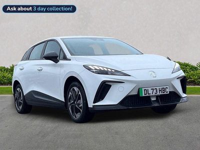 Used MG MG4 EV SE 150 kW (204 HP) 2023 White Hatchback