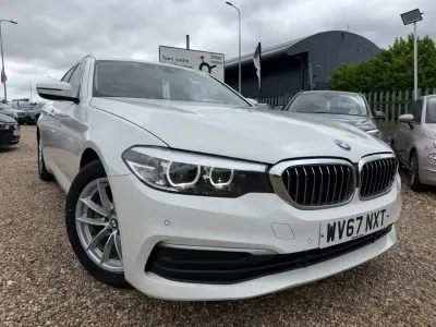 Used BMW 520 Sport Line 190 HP (139 kW) 2017 White Estate