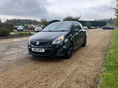 used Vauxhall Corsa 1.4T Black Edition 3dr