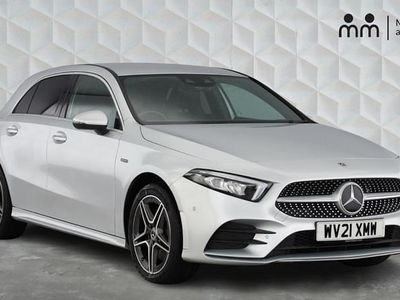 Silver Used 2021 Mercedes A250 AMG Line Premium Hatchback | £17,688 (Fair price)