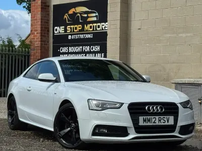 Używany Audi A5 Black Edition 2012 Biały Coupe