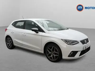 Używany Seat Ibiza XCELLENCE 110 KM (80 kW) 2021 Biały Hatchback