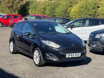 Black Used 2015 Ford Fiesta Titanium Hatchback | £3,699 (Good price)