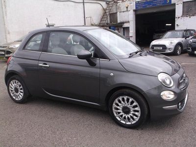 Grey Used 2016 Fiat 500 Lounge Hatchback | £4,895 (Fair price)