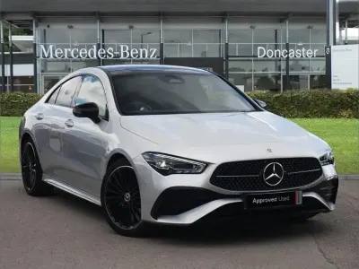 Used Mercedes CLA200 AMG Line Premium Plus 161 HP (118 kW) 2023 Silver Coupe