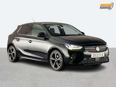 Used Vauxhall Corsa Elite 100 HP (73 kW) 2021 Black Hatchback