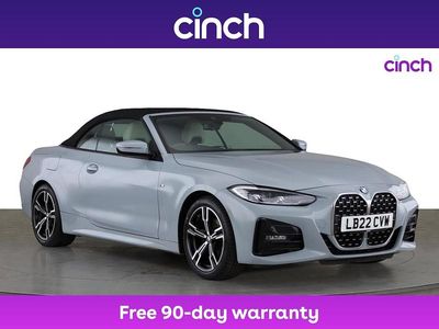 Grey Used 2022 BMW 420 M Sport Cabriolet | £28,999 (Fair price)