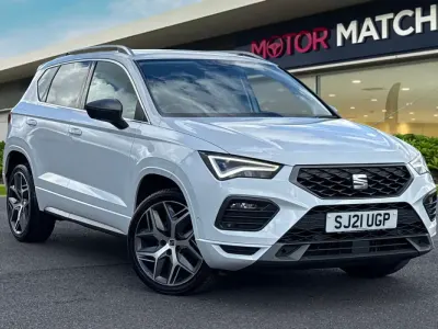 Gebraucht Seat Ateca FR Sport 150 PS (110 kW) 2021 Weiß SUV
