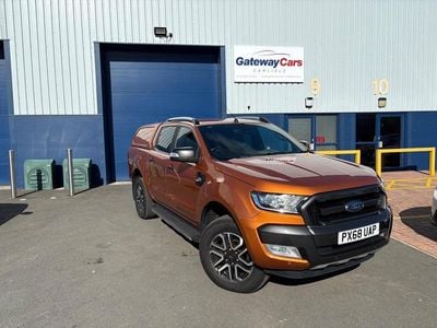 Orange Used 2018 Ford Ranger Wildtrack Pickup | £12,995 (Expensive)