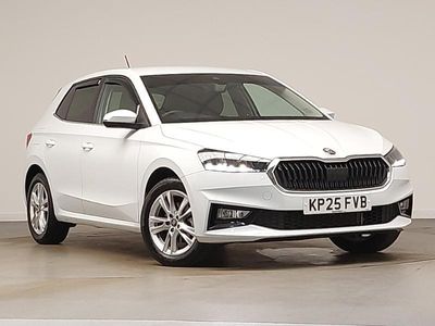 Used Skoda Fabia SE L 116 HP (85 kW) 2025 White Hatchback