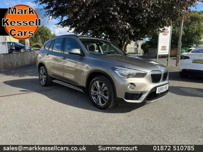 Used BMW X1 Sport Line 190 HP (139 kW) 2018 Silver SUV