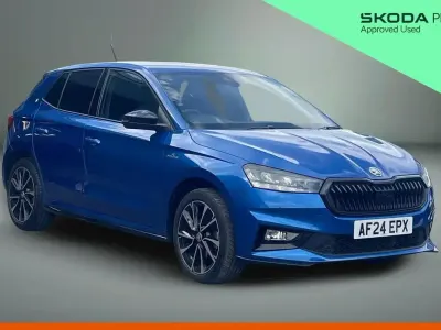Gebraucht Skoda Fabia Monte Carlo 113 PS (83 kW) 2024 Blau Kleinwagen