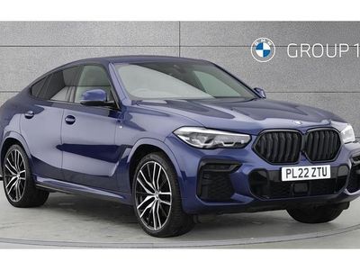 Used BMW X6 M Sport 286 HP (210 kW) 2022 Blue SUV