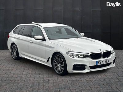 Used BMW 520 M Sport 2020 White Estate