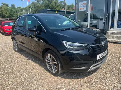 Used Vauxhall Crossland X S 102 HP (75 kW) 2021 Black SUV