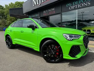Used Audi RS Q3 Sport 400 HP (294 kW) 2022 Green SUV