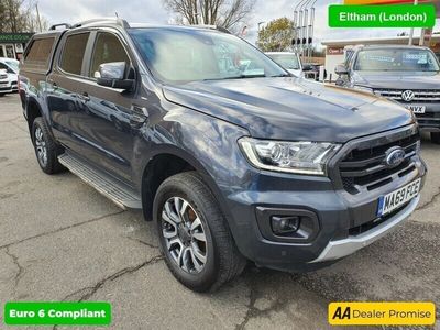 used Ford Ranger 2.0 WILDTRAK ECOBLUE 210 BHP 4X4 DOUBLE CAB PICK UP 35250 MILES SAT-NAV, TO