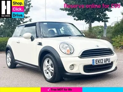 Used Mini ONE Hatch 98 HP (72 kW) 2012 White Hatchback