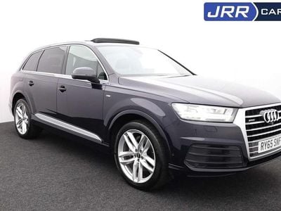 Blue Used 2015 Audi Q7 S-Line SUV | £18,900 (A bit pricey)
