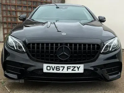 Used Mercedes E300 AMG Line Premium 245 HP (180 kW) 2017 Black Coupe