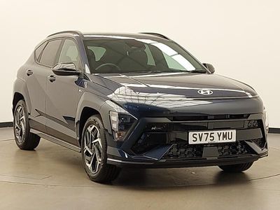 Pearl denim blue New 2025 Hyundai Kona N Line SUV | £23,698 (Good price)