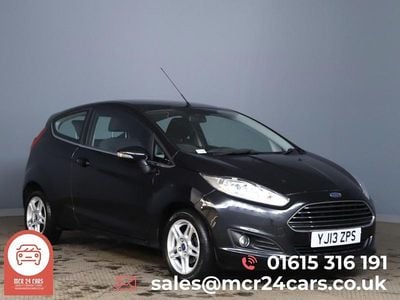 Used Ford Fiesta Zetec 125 HP (91 kW) 2013 Black Hatchback