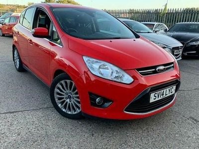 Used Ford C-MAX Titanium 125 HP (91 kW) 2014 Red MPV