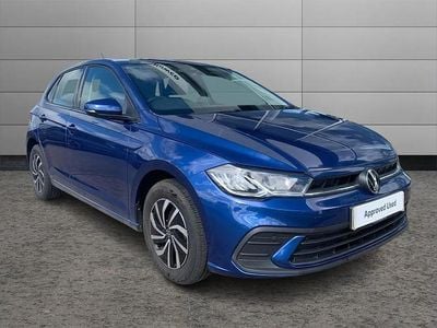 Begagnad VW Polo Life 95 HK (69 kW) 2023 Blå Halvkombi