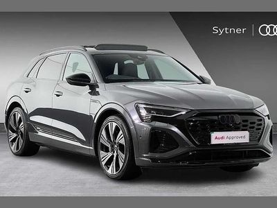 Grey Used 2024 Audi Q8 e-tron Comfort SUV | £55,000