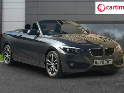Used BMW 218 Sport Line 150 HP (110 kW) 2020 Grey Cabriolet