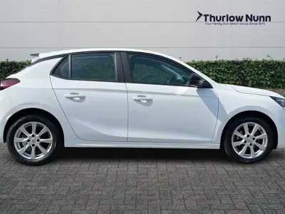 Used Vauxhall Corsa Edition 75 HP (55 kW) 2022 Jade white Hatchback